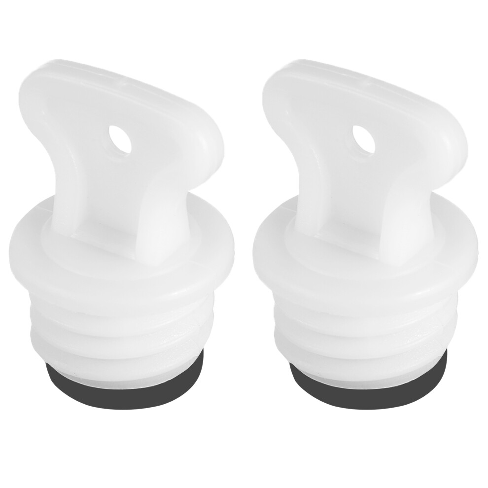 Ohphcall 4Pcs Assorted Color Hot Water Bottle Stopper Leakproof Rubber Plugs