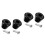 2Sets Roller Skates Bremsset Bremskopf Verstellbar Robust 5