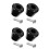 2Sets Roller Skates Bremsset Bremskopf Verstellbar Robust 6
