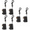 6Pièces Kit Nettoyage Clubs Chaussures Noir Usage 9