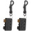 6Pièces Kit Nettoyage Clubs Chaussures Noir Usage 3
