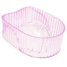 3Pièces Bols Trempage Ongles Rose, Matériel Durable