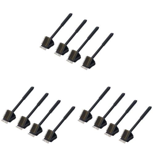 12Pièces Accessoires Bbq À Noir Nettoyage Efficace 2
