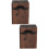 2Pièces Support Ciseaux Salon De Bois Café Capacité 7