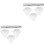 2Ensembles Pièces Trompette Blanches Robustes Pour Instrument À Vent 3