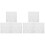 6Pièces Panneaux Mural 3D PVC Décoration Murale Intérieure 4