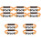 10Pièces Sangles Orange Pour Roller De Ski Durables 3