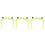 3Paires Accessoires Levier De Vert En Aluminium Robuste 4