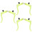 3Paires Accessoires Levier De Vert En Aluminium Robuste 6
