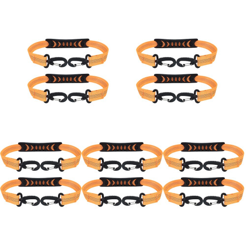 10Pièces Sangles Orange Pour Roller De Ski Durables 1