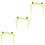 3Paires Accessoires Levier De Vert En Aluminium Robuste 5