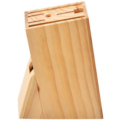 4Pièces Porte-Couteaux Bois Cuisine Élégant Support Polyvalent Marron 2