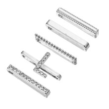 25Pièces Anneaux Montre Argentés Légers Pour Bracelets