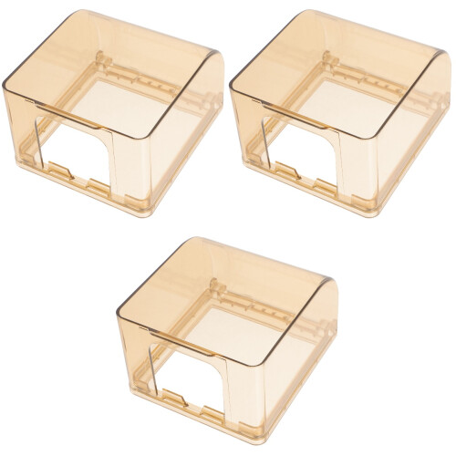 3Pièces Boîtier Prise Étanche Résistant Usage Extérieur 2