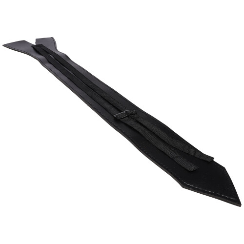5Pièces De Protection D'épée Longue PU Portable Noir 1