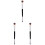 3Pièces Pinceaux Synthétique Multiusage Multiples 2