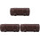 3Pièces De Selle Marron Pour Rangement Et Outils 3
