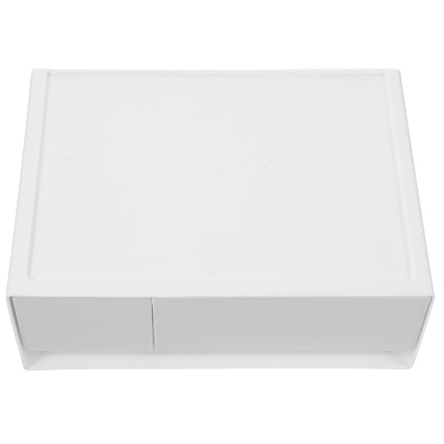 5Pcs White Plastic Storage Drawers Stackable Organizer for Desktop 1