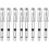 8Pièces Stylos Plume Ergonomiques Pour Et 4