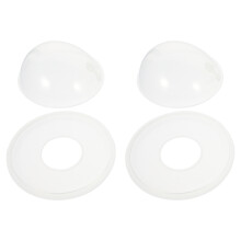 4Pièces De Lait Réutilisables En Silicone Haut De Gamme