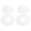 4Pièces De Lait Réutilisables En Silicone Haut De Gamme 1