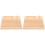 2Pièces Porte-Fil Bois Compact Pour Usage 3