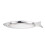 2Pièces Plateau Poisson Acier Inoxydable Argenté 9