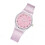 2Pièces Quartz Rose Bracelet Confortable 8