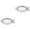 2Pièces Plateau Poisson Acier Inoxydable Argenté 3