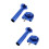 2Pièces Accélérateur Guidon Bleu Aluminium 7/8" 6