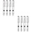 8Pièces Stylos Plume Ergonomiques Pour Et 7