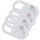 16Pcs White ABS Webcam Cover for Laptop Computer Privacy Camera Slide 1