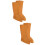 2Paires Coton Respirantes Pour 9