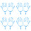 8Pièces Supports Séchage Golf En PP Résistant Portable 7