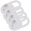 16Pcs White ABS Webcam Cover for Laptop Computer Privacy Camera Slide 2