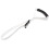 4Pcs Car Assist Handle for Disabled White Plastic and Webbing Strap 1