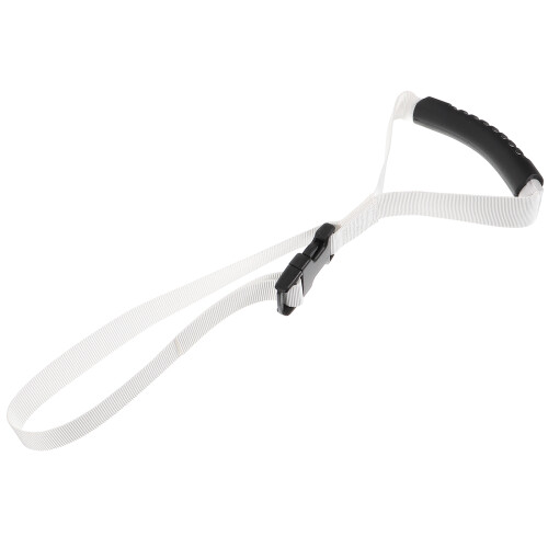 4Pcs Car Assist Handle for Disabled White Plastic and Webbing Strap