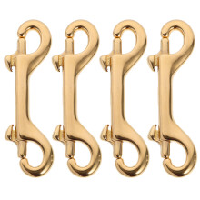 12St Gouden Brass Bag Lobster Clasp Voor Tassen En Bandjes
