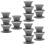 15 Pcs Silicone Pot Lid Handle Heat Resistant Replacement 8