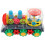 Light Up Train Toy Car Abs Assorted Color 1pcs For Indoor Play 9
