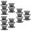 15 Pcs Silicone Pot Lid Handle Heat Resistant Replacement 9