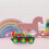 Light Up Train Toy Car Abs Assorted Color 1pcs For Indoor Play 3