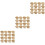 240 Pcs Card Envelopes For Coins And Invitations 5