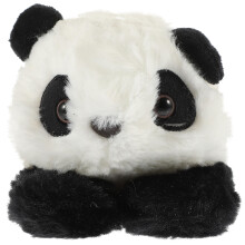 5Stk Plüsch Panda Slap Armbänder, Tierdeko, Weiche Partybänder