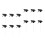 12 Pcs Replacement Spray Bottle Nozzles For Home Garden 5