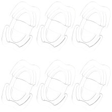 10pcs Cube Resin Photo Clip Holder Memo Note Clip Desk Wedding Diy Stationery Holder