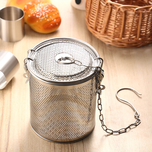 2 Pieces Spice Strainer Large High Temperature Resistant Rust-Proof 2