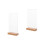 2 Pcs A Board Display Sign Holder Menu For Kitchen Advertising Stand 4