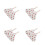 8 Pcs Triangular Heat Resistant Non Slip Pot Lid Knob Cover 3