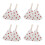 8 Pcs Triangular Heat Resistant Non Slip Pot Lid Knob Cover 8